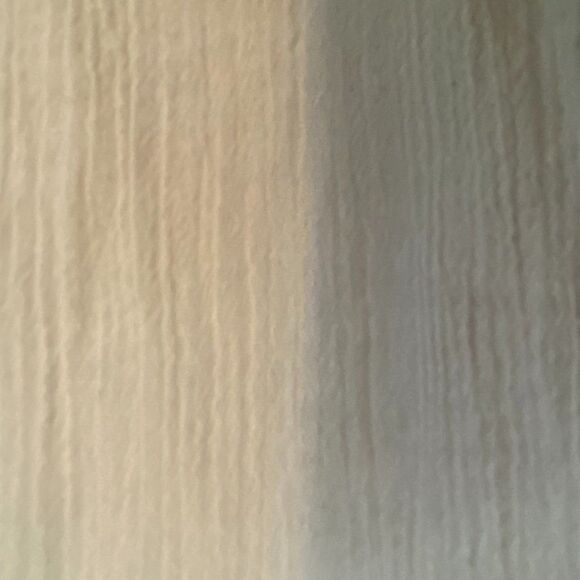 Izod Boho Cotton Crochet Short Sleeve Square Neck Womens Top Size L - Picture 4 of 8